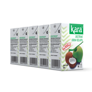 Kara Coconut Cream 5's x 200ml