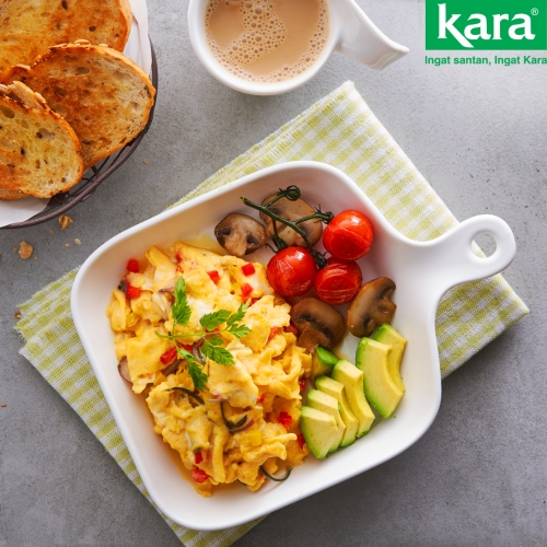 Kara Coconut Cream Scramble Egg