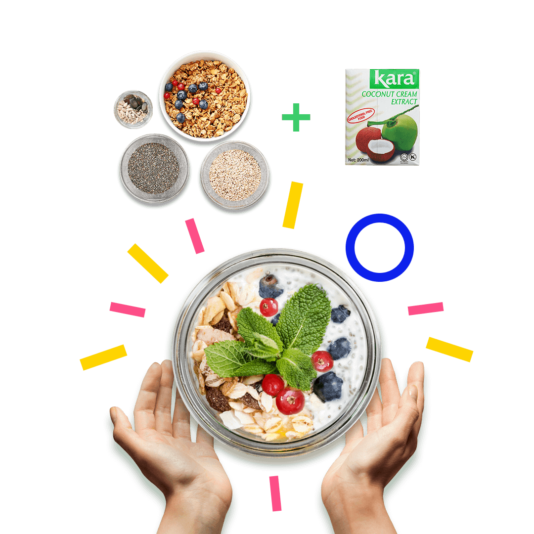 Resipi Overnight Oats